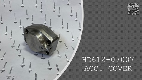 ACCUMULATOR COVER - HD612-07007