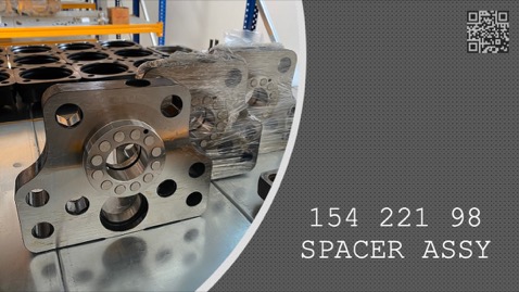 SPACER ASSY - 154 221 98 - 15422198