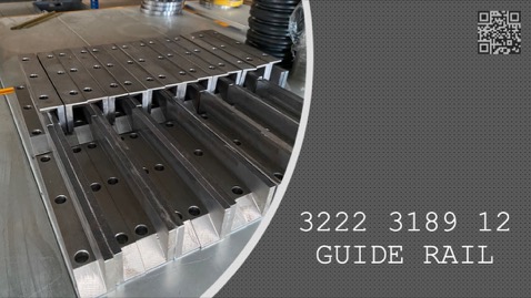 GUIDE RAIL - 3222 3189 12 - 3222318912