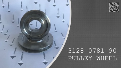 PULLEY WHEEL - 3128 0781 90 - 3128078190