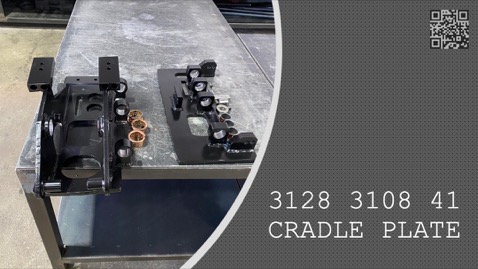 CRADLE PLATE - 3128 3108 41 - 3128310841