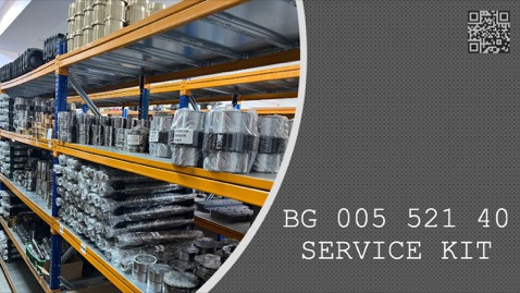 SERVICE KIT - BG 005 521 40 - BG00552140